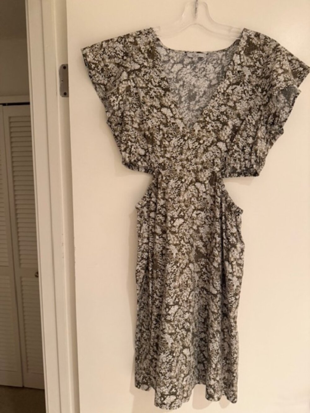 Rails Floral Cutout Dress